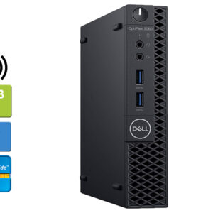 Refurbished (Good) - DELL 3060 MICRO Intel Core i5-8500T 2.10 GHz, 16GB, 256GB SSD, Win 10 Pro